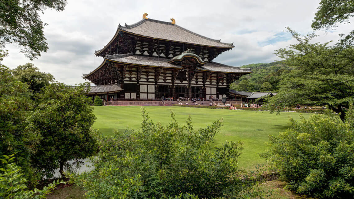 Todaiji Temple in Nara, Japan