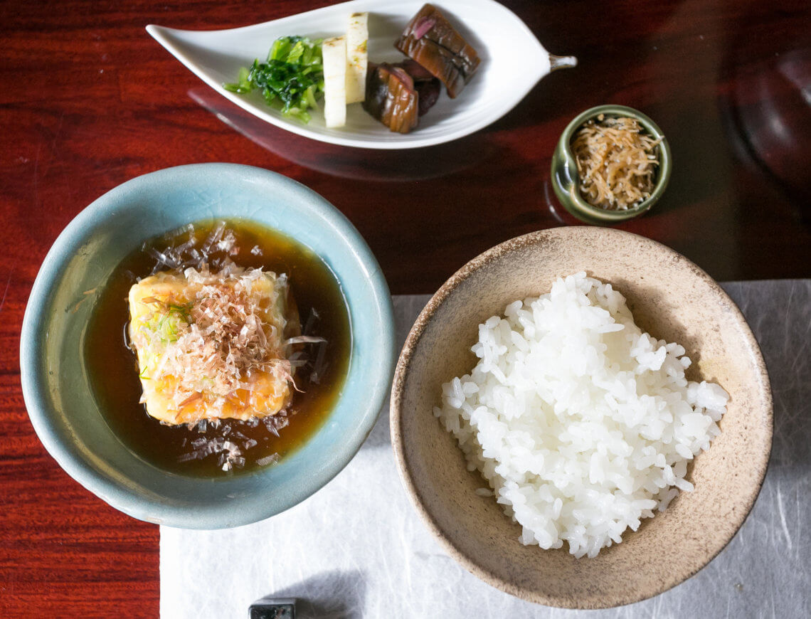 Tofu at Shoraian, Kyoto. You Have to Eat These Dishes in Kyoto, by Boutique Japan.