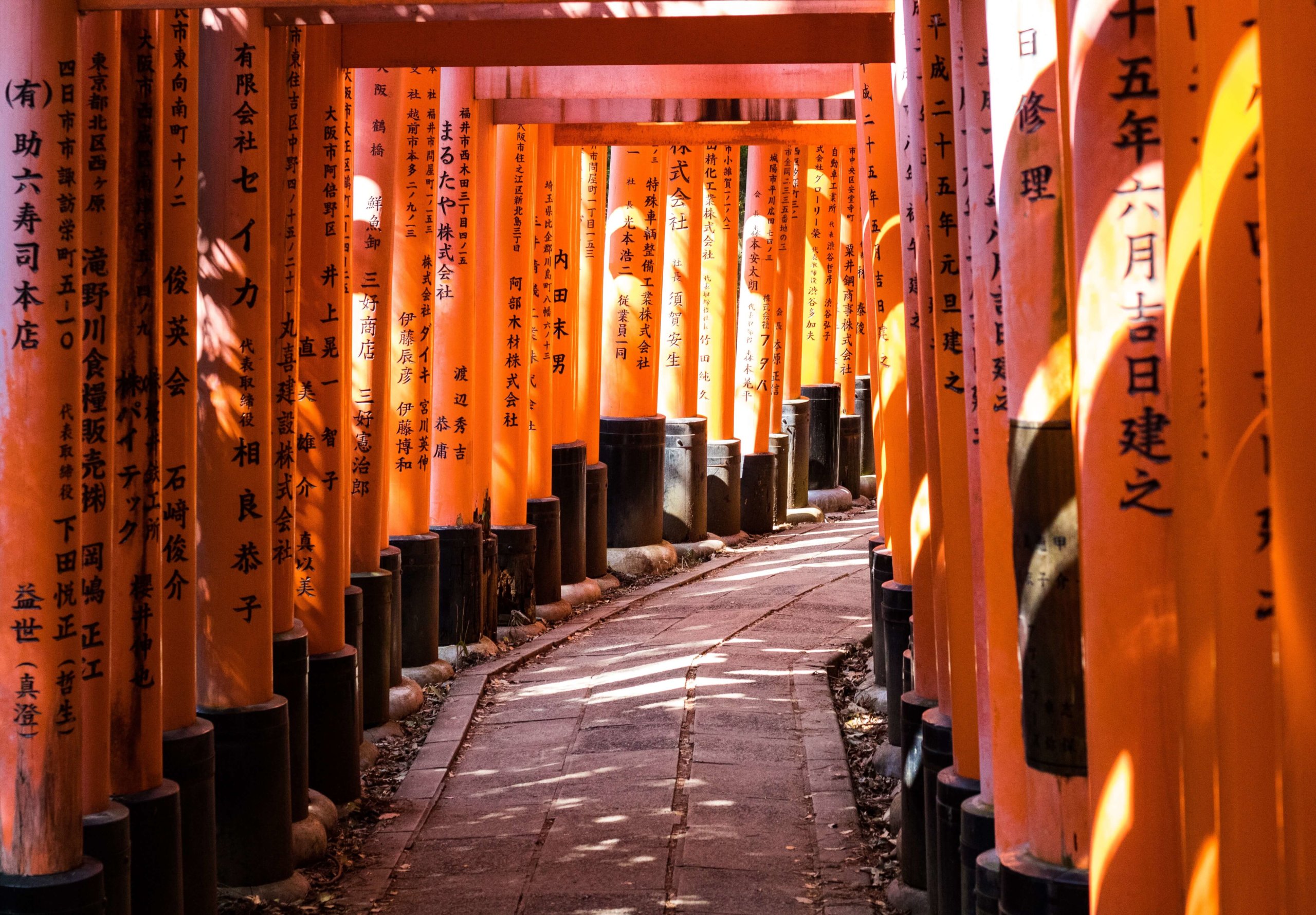 torii Fushimi Inari Taisha Shrine Kyoto Japan