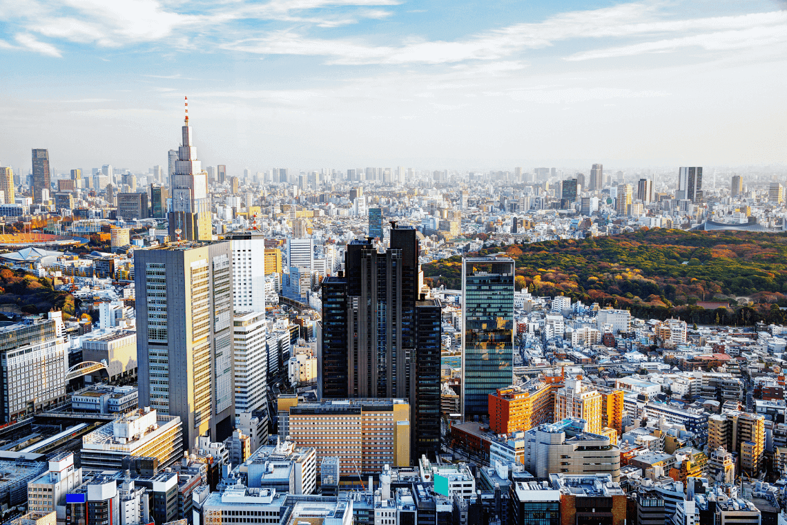 Shinjuku Tokyo Japan Panoramic Cityscape bigstock